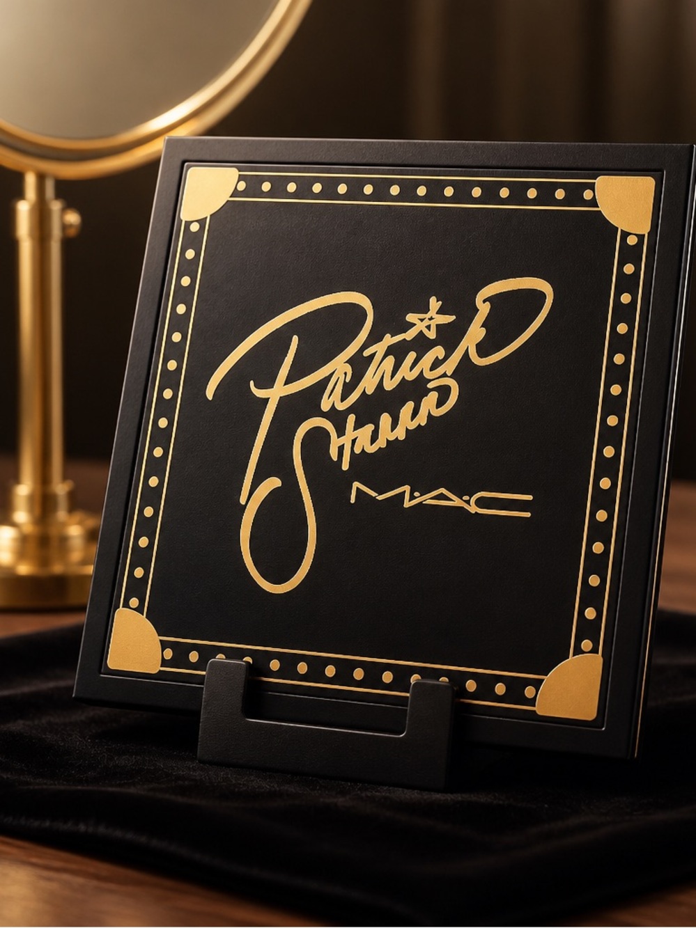 MAC Cosmetics Patrick Starrr Gold & Black Eyeshadow Palette